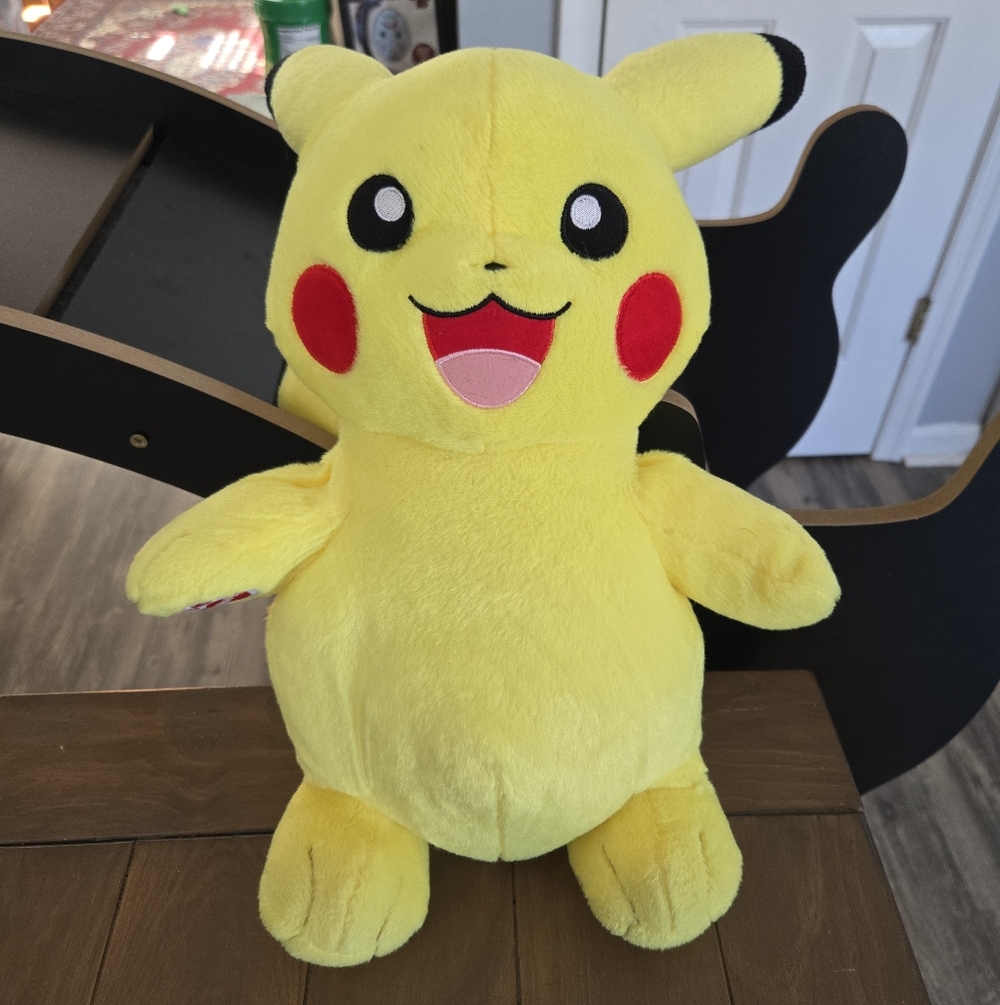 Pokemon Pikachu Build a Bear Workshop Plush Stuffed Animal